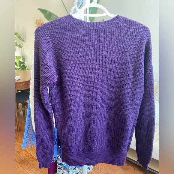 Wilfred Free Isabelli Sweater XS Purple - Picture 6 of 12